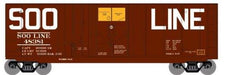 Roundhouse 1014 HO Scale 40' Grain Boxcar SOO Line 48381