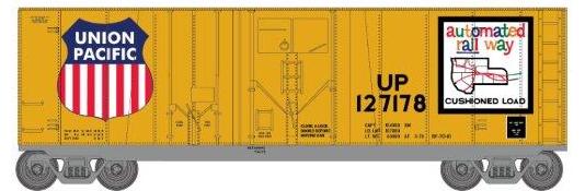 Roundhouse 1017 HO Scale 40' Grain Boxcar Union Pacific UP 127178