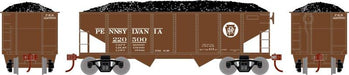 Roundhouse 1018 HO Scale 34' Ribbed Hopper Pennsylvania PRR 22500