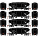 Roundhouse 1046 HO Scale 34' Ribbed Hopper Chesapeake & Ohio C&O 4 Pack #2
