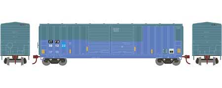 Roundhouse 1082 HO Scale 50' FMC 5283 Double Door Boxcar IFTX 501222