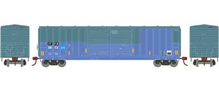 Roundhouse 1083 HO Scale 50' FMC 5283 Double Door Boxcar IFTX 501224