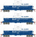 Roundhouse 1104 HO Scale cal Tank Car GATX 3 Pack
