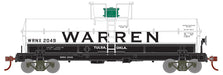 Roundhouse 1109 HO Scale Chemical Tank Car Warren WRNX 2049