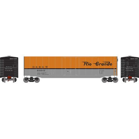Roundhouse 1137 HO Scale 50' Plug Door Boxcar Denver & Rio Grande Western D&RGW 60917