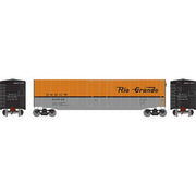 Roundhouse 1138 HO Scale 50' Plug Door Boxcar Denver & Rio Grande Western D&RGW 60937
