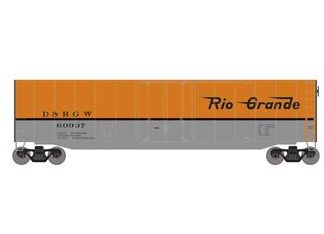 Roundhouse 1138 HO Scale 50' Plug Door Boxcar Denver & Rio Grande Western D&RGW 60937
