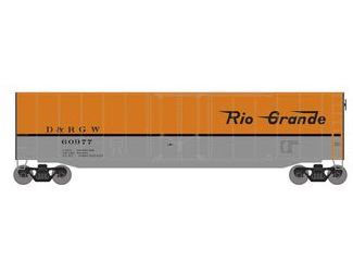 Roundhouse 1139 HO Scale 50' Plug Door Boxcar Denver & Rio Grande Western D&RGW 60977