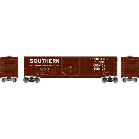 Roundhouse 1141 HO Scale 50' Plug Door Boxcar Southern 600