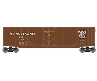 Roundhouse 1144 HO Scale 50' Plug Door Boxcar Pennsylvania PRR 21006