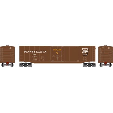 Roundhouse 1144 HO Scale 50' Plug Door Boxcar Pennsylvania PRR 21006
