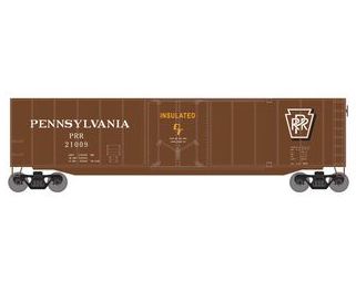 Roundhouse 1145 HO Scale 50' Plug Door Boxcar Pennsylvania PRR 21009
