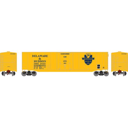 Roundhouse 1148 HO Scale 50' Plug Door Boxcar Delaware & Hudson D&H 28123
