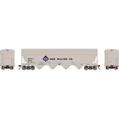 Roundhouse 1174 HO Scale ACF 5250 Covered Hopper ADM ACFX 56661