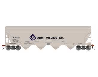 Roundhouse 1174 HO Scale ACF 5250 Covered Hopper ADM ACFX 56661