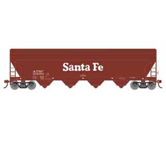 Roundhouse 1177 HO Scale ACF 5250 Covered Hopper Santa Fe ATSF 307170
