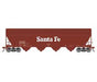Roundhouse 1177 HO Scale ACF 5250 Covered Hopper Santa Fe ATSF 307170