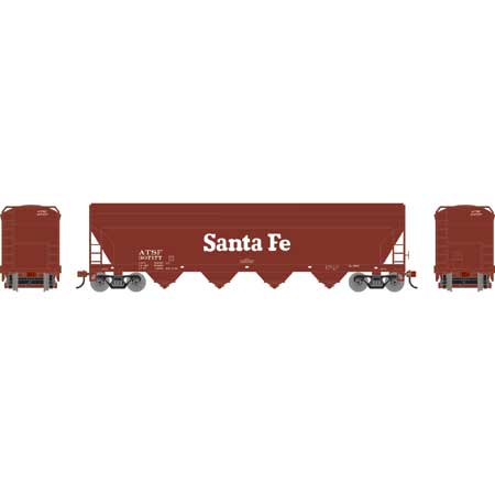 Roundhouse 1178 HO Scale ACF 5250 Covered Hopper Santa Fe ATSF 307177