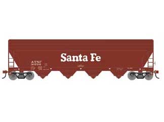Roundhouse 1179 HO Scale ACF 5250 Covered Hopper Santa Fe ATSF 307181