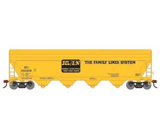 Roundhouse 1181 HO Scale ACF 5250 Covered Hopper "Family Lines" SCL/L&N 260018