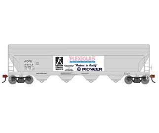 Roundhouse 1202 HO Scale ACF 5250 Covered Hopper Plexiglas ACFX 54103
