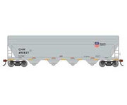 Roundhouse 1207 HO Scale ACF 5250 Covered Hopper Union Pacific CNW 490827