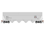 Roundhouse 1211 HO Scale ACF 5250 Covered Hopper Western Pacific WP 11763