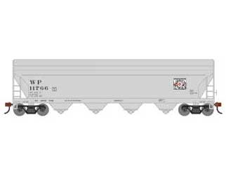 Roundhouse 1212 HO Scale ACF 5250 Covered Hopper Western Pacific WP 11766
