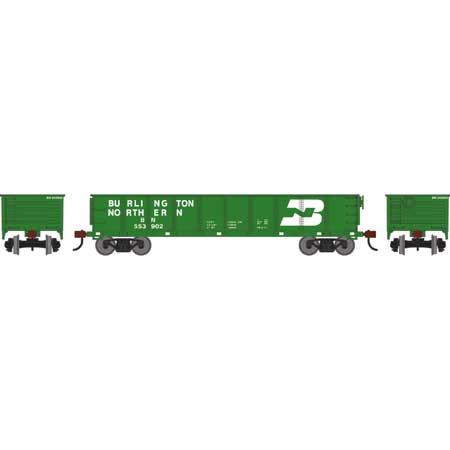 Roundhouse 1214 HO Scale 40' Gondola Burlington Northern BN 553902