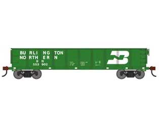 Roundhouse 1214 HO Scale 40' Gondola Burlington Northern BN 553902