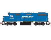 Roundhouse 12523 HO Scale GP38-2 "Blue and Black" BNSF 2046