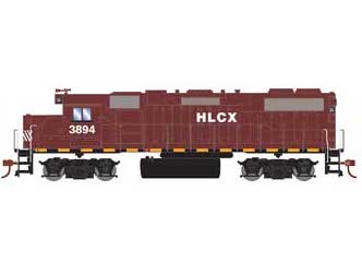 Roundhouse 12631 HO Scale GP38-2 HELM Leasing HLCX 3894 with DCC