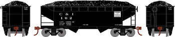 Roundhouse 1282 HO Scale 34' Offset Open Hopper Cambria & Indiana C&I 162
