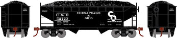 Roundhouse 1285 HO Scale 34' Offset Open Hopper Chesapeake & Ohio C&O 52777