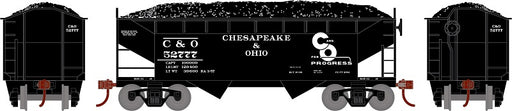 Roundhouse 1285 HO Scale 34' Offset Open Hopper Chesapeake & Ohio C&O 52777
