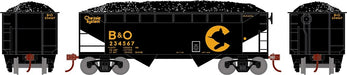 Roundhouse 1294 HO Scale 34' Offset Open Hopper Chessie System B&O 234567