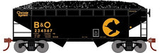 Roundhouse 1294 HO Scale 34' Offset Open Hopper Chessie System B&O 234567