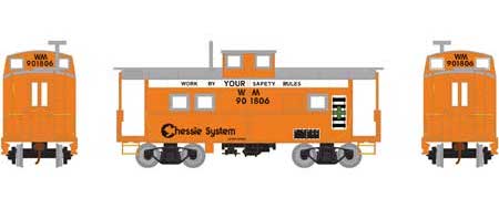 Roundhouse 74972 HO Scale Eastern Caboose Western Maryland WM 901806