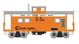 Roundhouse 74972 HO Scale Eastern Caboose Western Maryland WM 901806