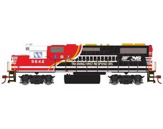 Roundhouse 16333 HO Scale GP38-2 Norfolk Southern 1st Responder Training NS 5642 DCC Sound
