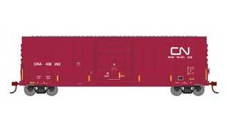 Roundhouse 1505 HO Scale 50' High Cube Plug Door Boxcar Canadian National CN 406262