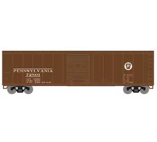 Roundhouse 15099 HO Scale 50' PS-1 Single Sliding Door Boxcar Pennsylvania PRR 72801