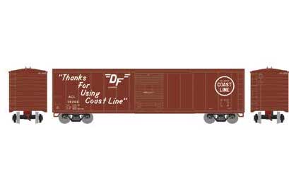 Roundhouse 15106 HO Scale 50' PS-1 Single Sliding Door Boxcar Atlantic Coast Line ACL 38268