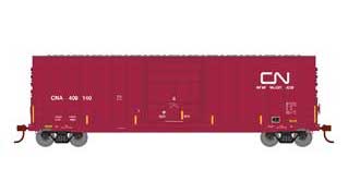 Roundhouse 1533 HO Scale 50' High Cube Plug Door Boxcar Canadian National CN 409140