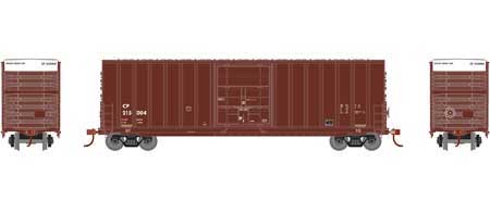 Roundhouse 1535 HO Scale 50' High Cube Plug Door Boxcar Canadian Pacific CP 215004