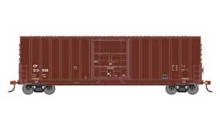 Roundhouse 1536 HO Scale 50' High Cube Plug Door Boxcar Canadian Pacific CP 215030