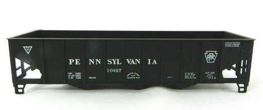Roundhouse 1538 HO Scale 3 Bay Ribside Open Hopper Kit Pennsylvania PRR - NOS