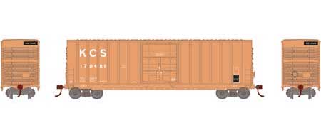 Roundhouse 1540 HO Scale 50' High Cube Plug Door Boxcar Kansas City Southern KCS 170488