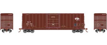 Roundhouse 1543 HO Scale 50' High Cube Plug Door Boxcar Missouri MP 254703
