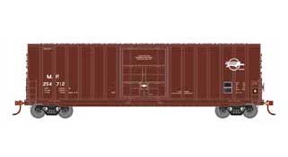 Roundhouse 1544 HO Scale 50' High Cube Plug Door Boxcar Missouri MP 254712